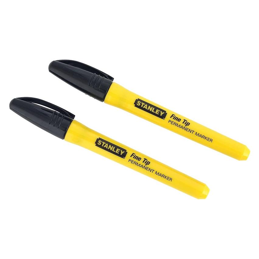 Stanley Permanentmarker mit feiner Spitze () (2x) (0-47-316)