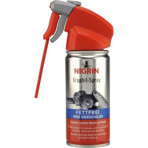 Nigrin Türschlosspflege 72254, Graphit-Spray, fettfrei und geruchlos, 100ml
