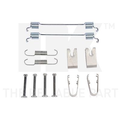 Nk Zubehörsatz, Bremsbacken [Hersteller-Nr. 79991035] für Seat, Dacia, Renault, Smart, Ford, VW