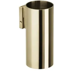 Herzbach Design iX PVD Zahnputzbecher 21.812000.1.41 Brass Steel, Wandmontage