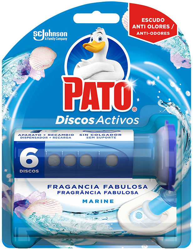 Pato Appareil Duck Wc Active Discs + 6 pièces détachées #fraicheur marine