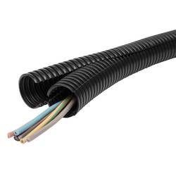 Fränkische Rohrwerke 3840004500 2PPSM-45U.25 Spiralschlauch Schwarz 25 m