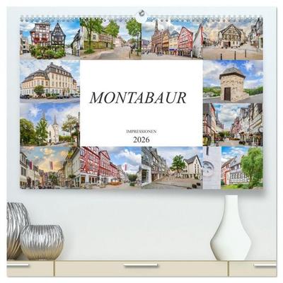 Montabaur Impressionen (hochwertiger Premium Wandkalender 2026 DIN A2 quer), Kunstdruck in Hochglanz