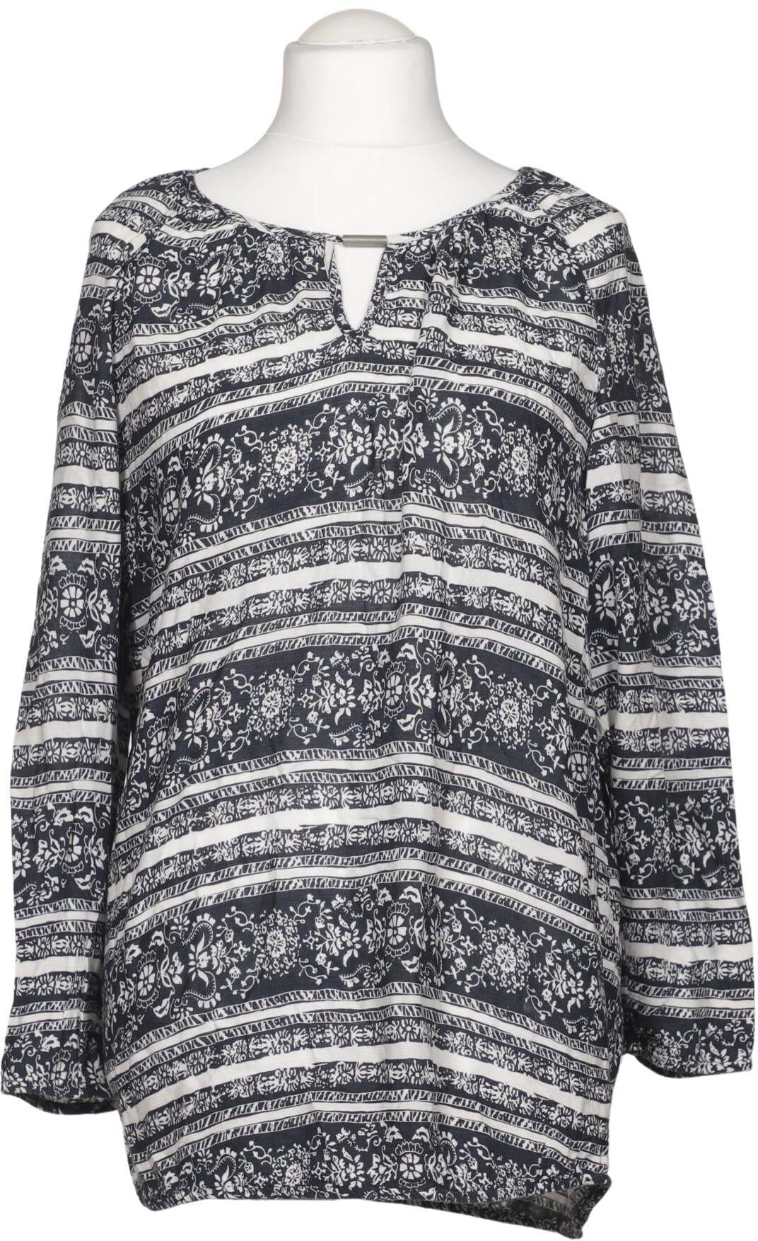 Charles Vögele Damen Bluse, Mehrfarbig, Gr. EU 44, Viskose - Second Hand