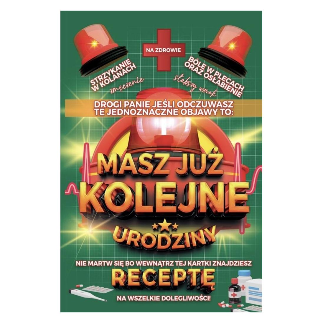 Teka Geburtstagskarte mit Rezept (47996797)