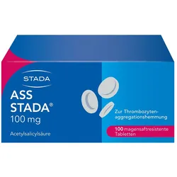 ASS STADA 100 mg magensaftresistente Tabletten 100 St