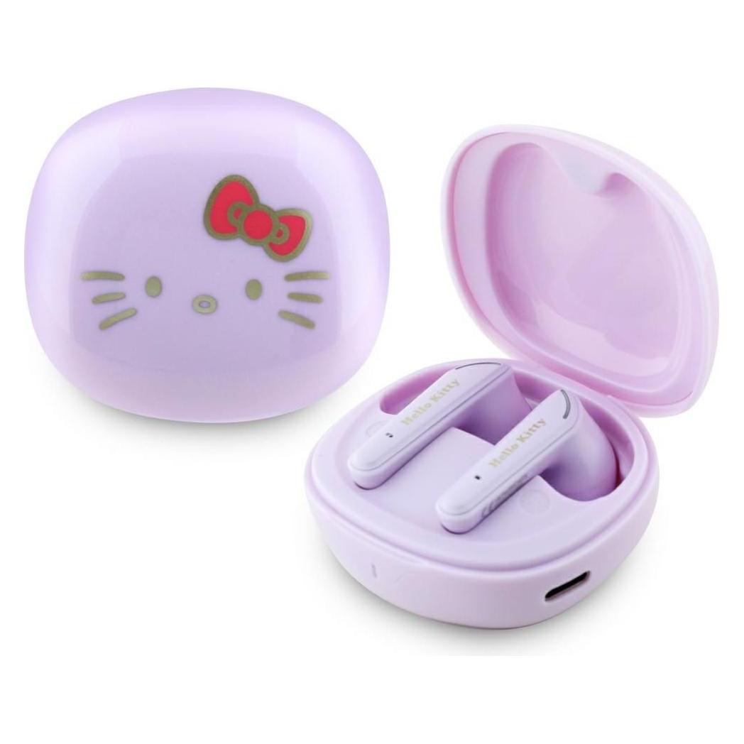Hello Kitty TWS Earphones O Glossy Finish - Purple (Hel000164-0)