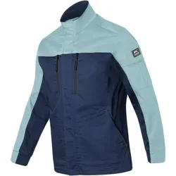 Stretch-Bundjacke "REFORCE" - XS - marine/himmelblau