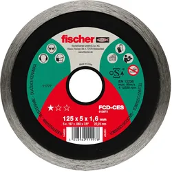 Fischer, Sägeblatt, Diamanttrennscheibe CES 1,6/180