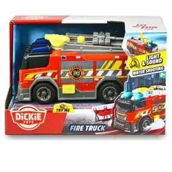Dickie: Feuerwehrauto mit Licht und Sound – 15 cm