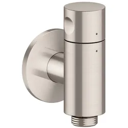 Hansgrohe Wandanschluss Stop AXOR One mit Absperrventil edelstahl optik, 48781800 48781800