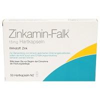 ZINKAMIN Falk 15 mg Hartkapseln 50 St