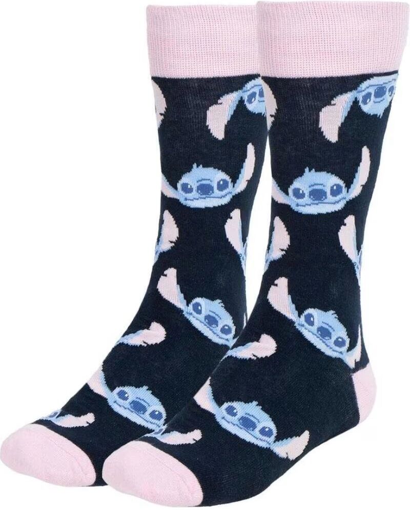 Artesania Cerda Pack Calcetines 3 Piezas Stitch Talla Única Mujer