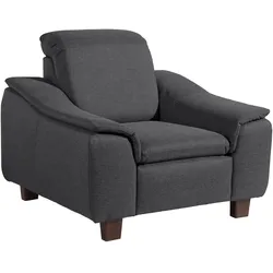 POLSTERSESSEL Kaylil Flachgewebe graphit