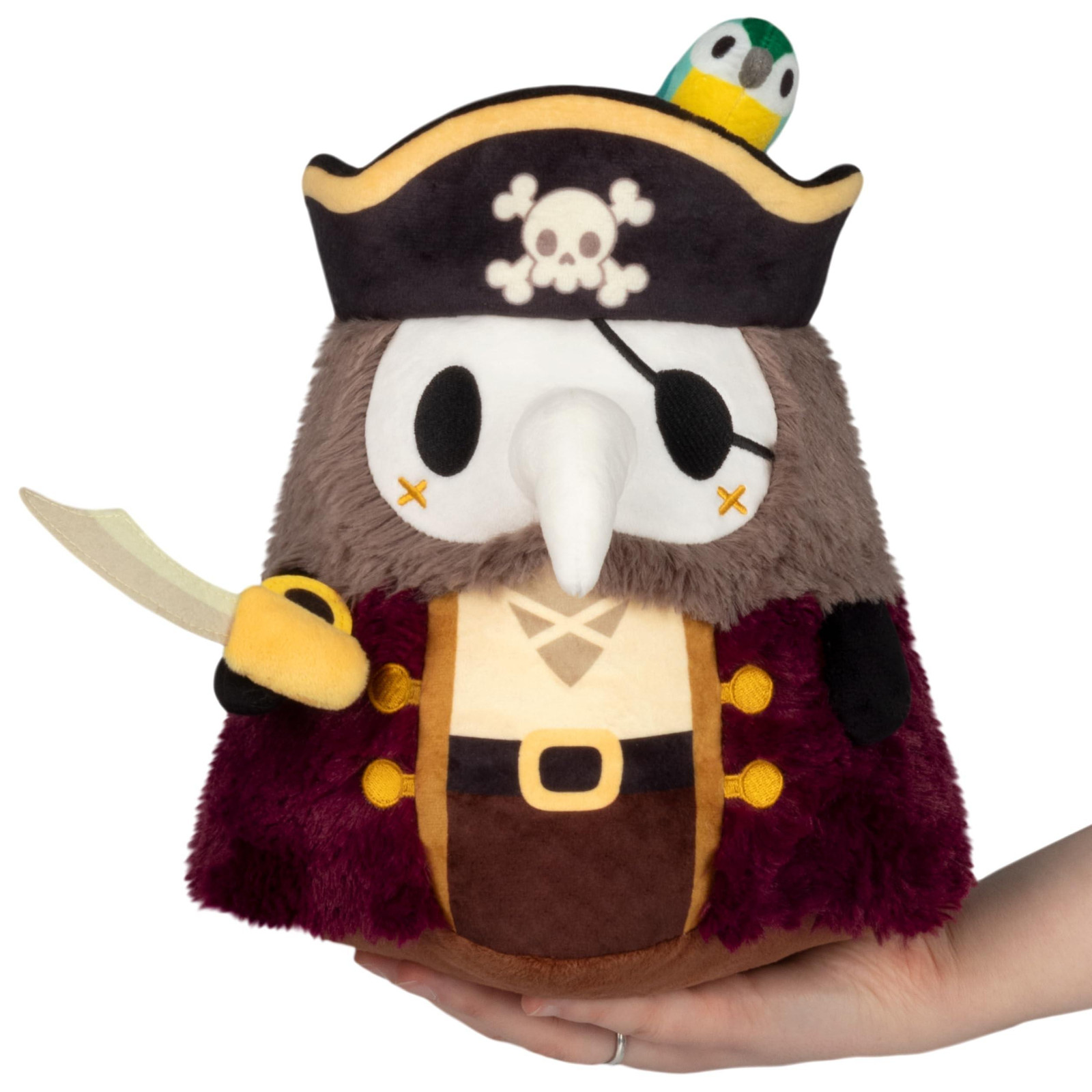 Mini Pirate Plague Doctor Pluche 26cm voor Verzamelaar