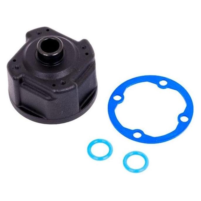 Traxxas diffgehäuse samt kleinteile (lagerung, o-ringe, dichtung) (TRX9581)