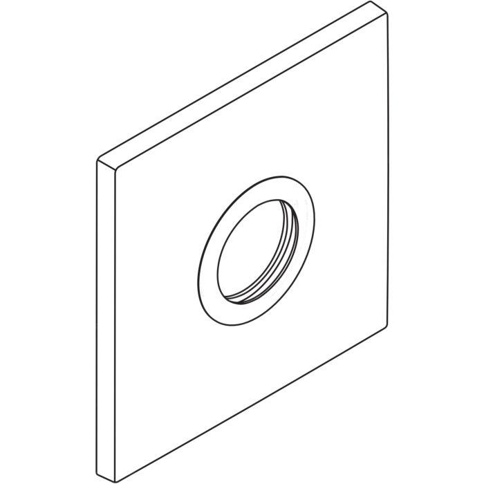 hansgrohe Axor Citterio Dekorscheibe 96750000 chrom, Ersatzteil