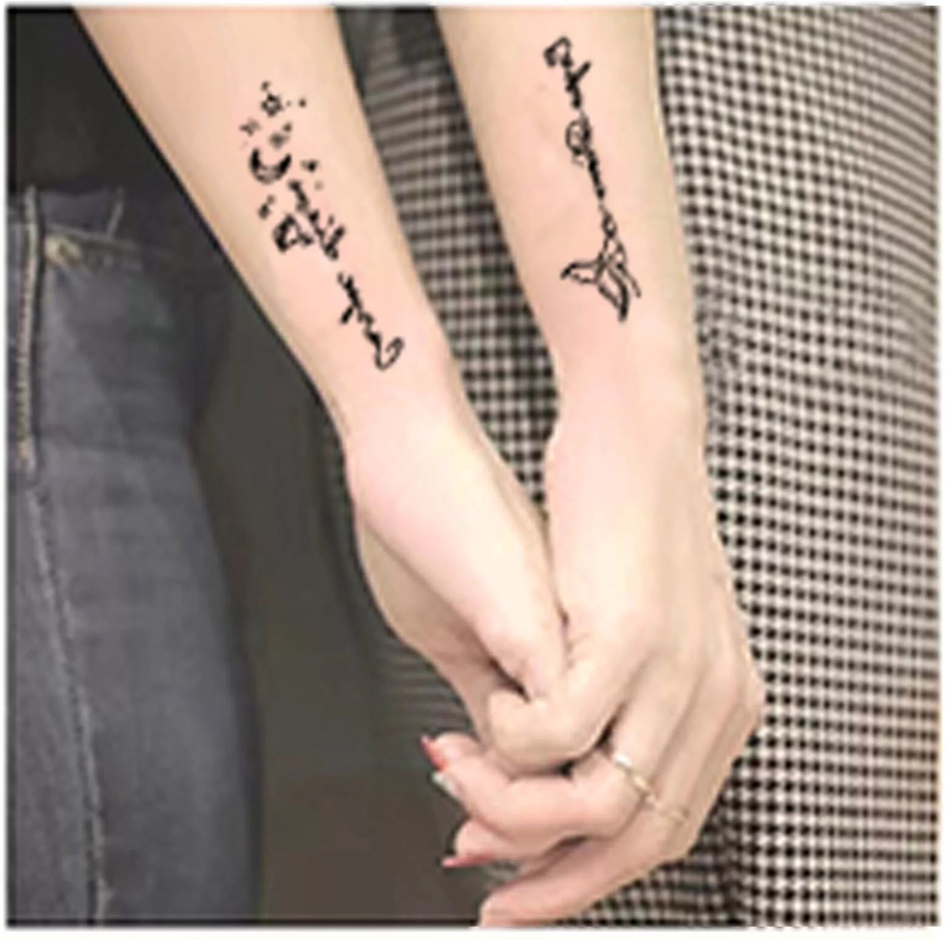 INF Frische temporäre Tattoo-Aufkleber - Sortierte Designs