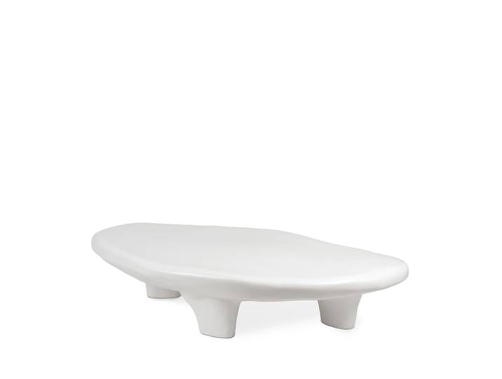 Table basse blanche de 150 cm au design original