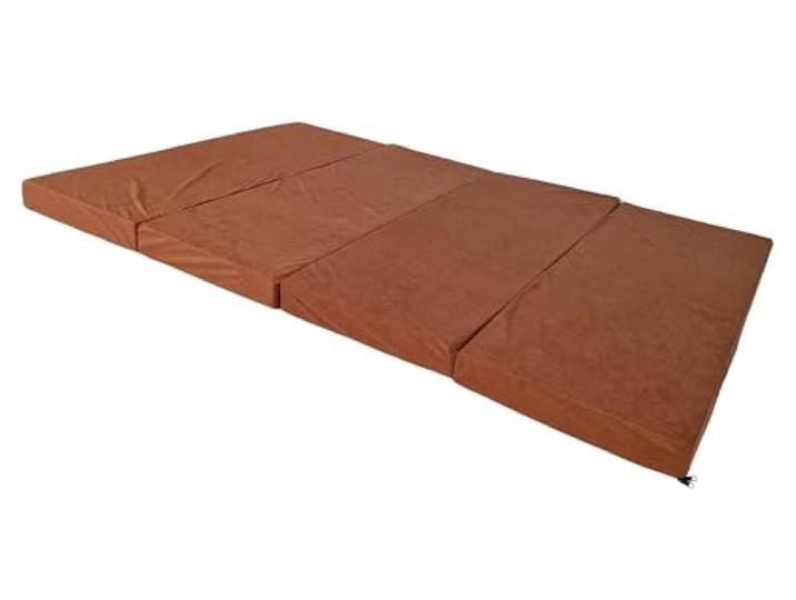 Natalia Spzoo – Doppel Klappmatratze 200 x 140 x 8 cm – Faltbare Matratze für erholsamen Schlaf – Vielseitige Gästematratze und Bodenmatratze (1000)