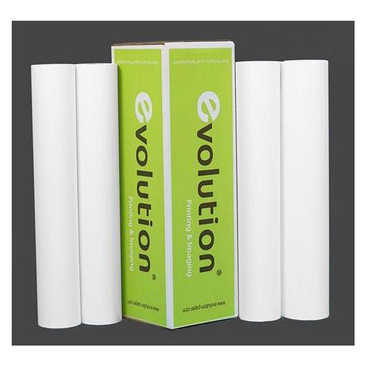 Evolution Plotterpapier 4156006 Glänzend 610 mm x 30 m (3000 cm, 61 cm) (4156006)