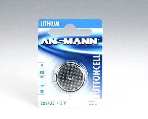 Ansmann Knopfzelle CR2430 3V 300 mAh Li-Ion