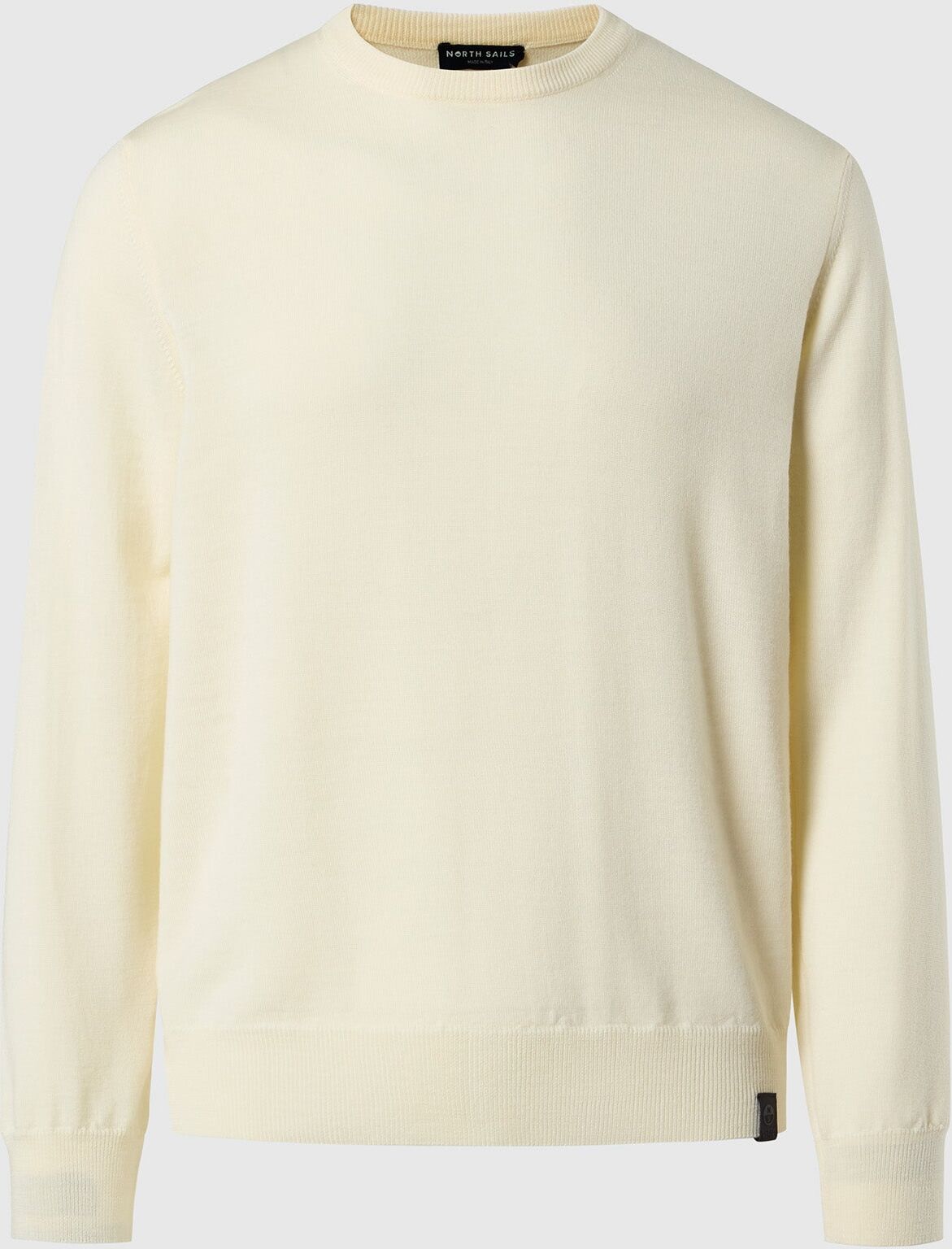 North Sails Maglione girocollo in lana Marshmallow S
