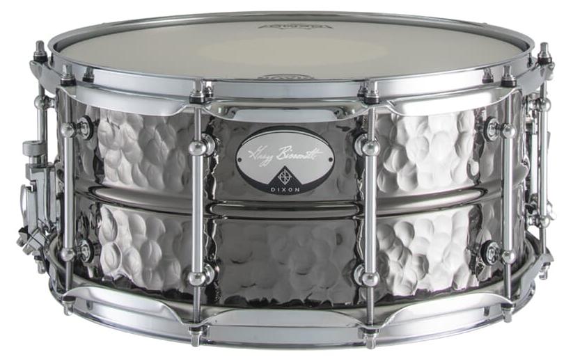 Dixon PDSAN654GBB Artisan 14x6.5 Snare Gregg Bissonette - 1mm Hammered Beaded Brass