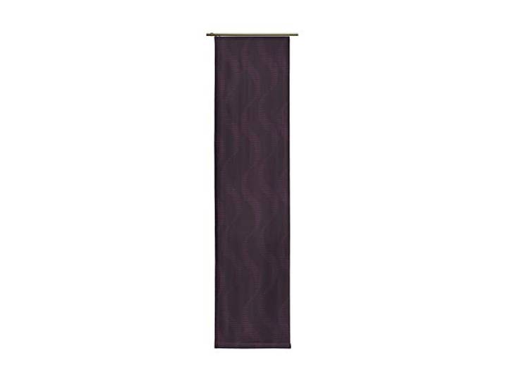 Wirth Paneele Lupara mit Zubehör, Polyester, Lila, 175 x 60 cm