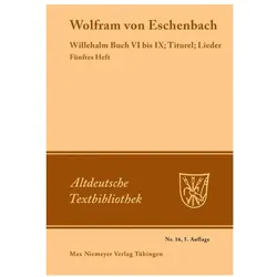 Wolfram von Eschenbach, Fachbücher von Wolfram von Eschenbach
