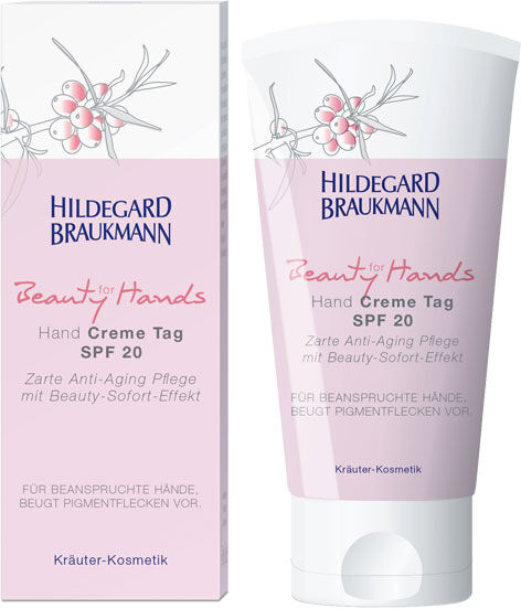 75ml Hildegard Braukmann Beauty for Hands Hand Creme Tag SPF 20