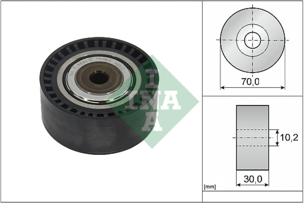 Schaeffler Ina Ohjaus-/ohjaushihnapyörä, Kiilahihnainen Hihna Ina 532 1146 10