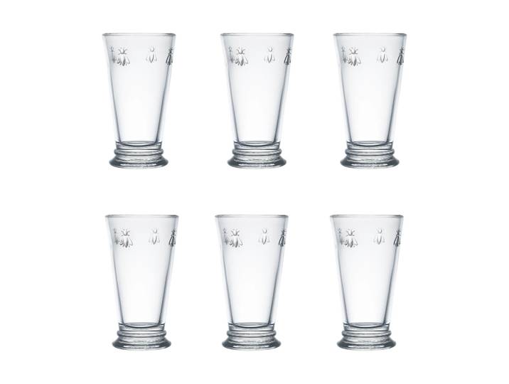 La Rochère Verre à cocktail Abeille 46 cl, lot de 6 Transparent