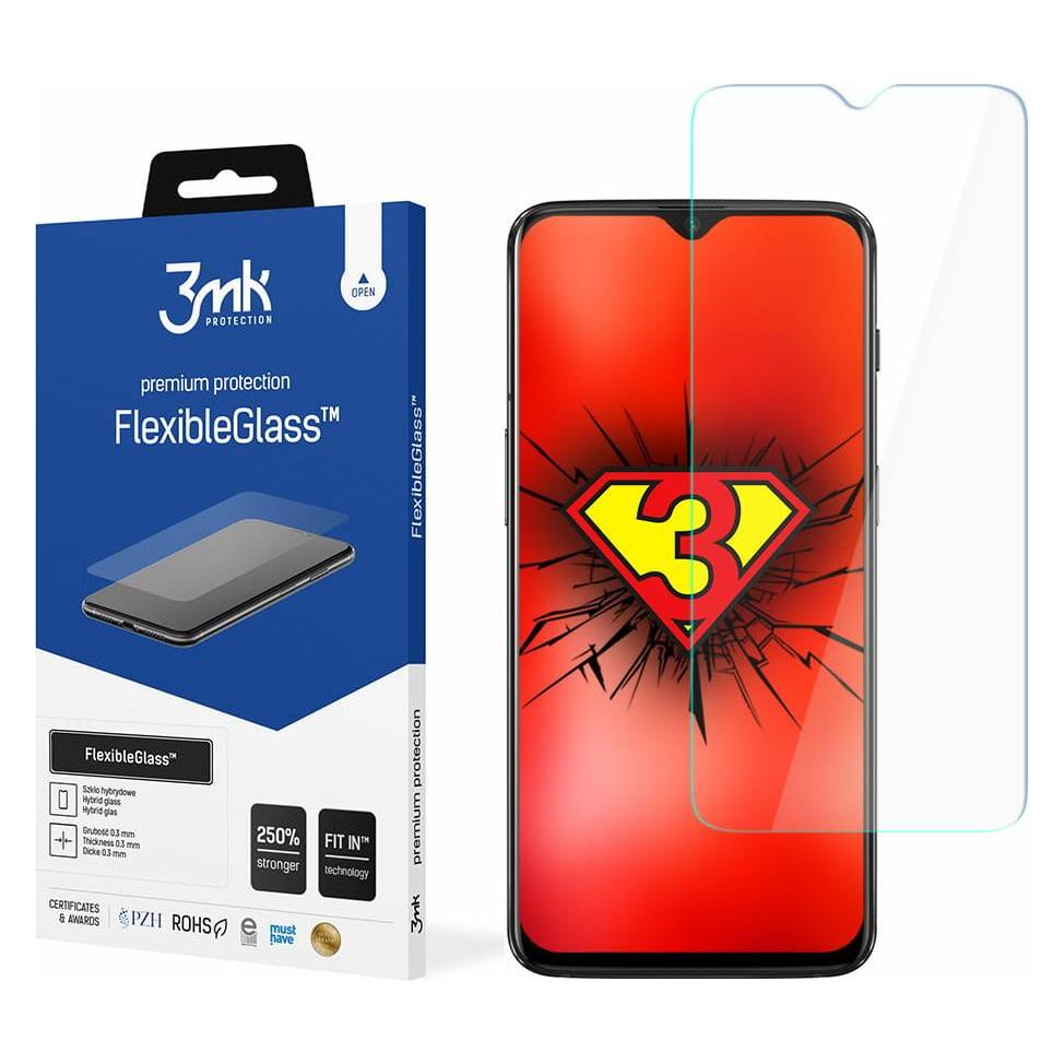 3MK hybrid glass Flexible 2.5D for OnePlus 6T (1 Stk., OnePlus 6T) (GSM100329)