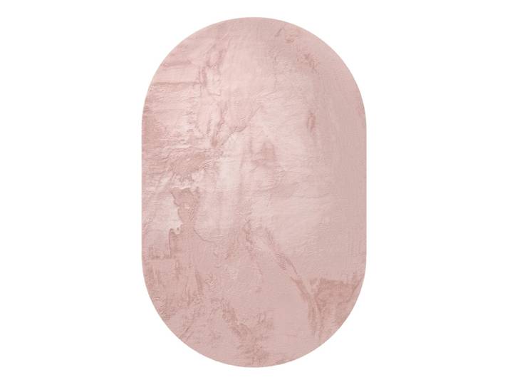Tapis en fausse fourrure rose 150x230 cm