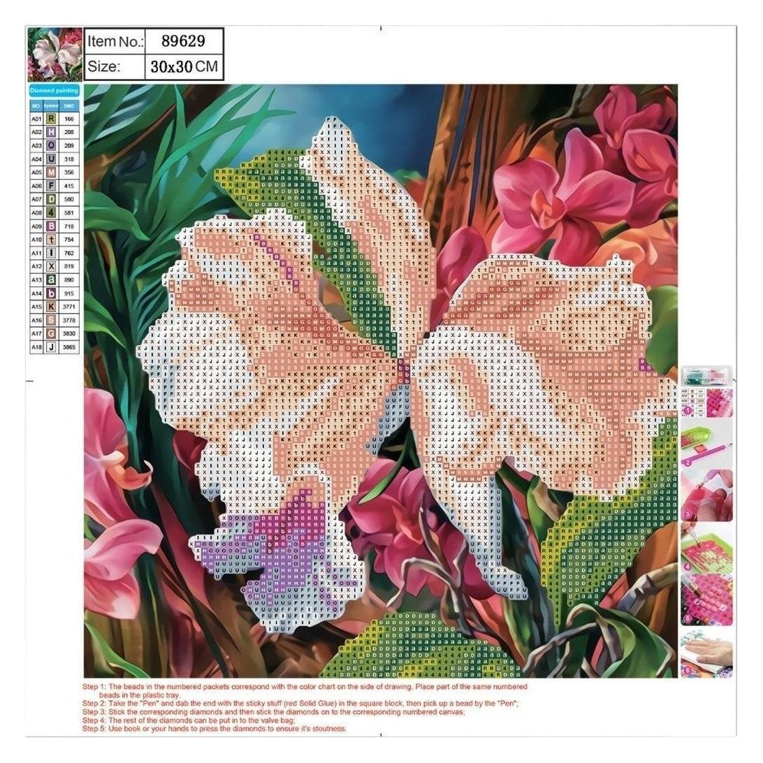 Centrum Diamantmosaik 5D 30x30cm Blume 89629 (438384)