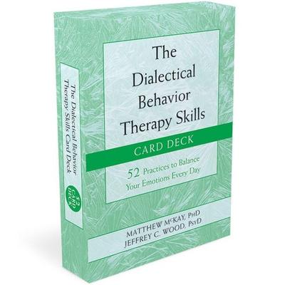 The Dialectical Behavior Therapy Skills Card Deck, Nonbook von Matthew McKay,Jeffrey C. Wood, New Harbinger Publications, 978-1-68403-398-0