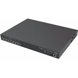 InterCoax Ethernet-Extender EUP-2808R-4T-PKG 8Port UTP 19 Kit (8 Ports), Netzwerk Switch