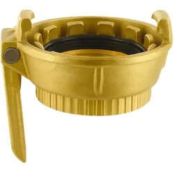 Tankwagenkupplung MT Mutterkupplung Messing mit Hebel 2" 3" 4" - 2"