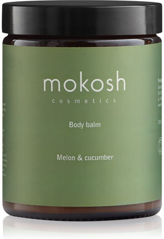Mokosh Melon & Cucumber lait corporel hydratant aux extraits de concombre 180 ml