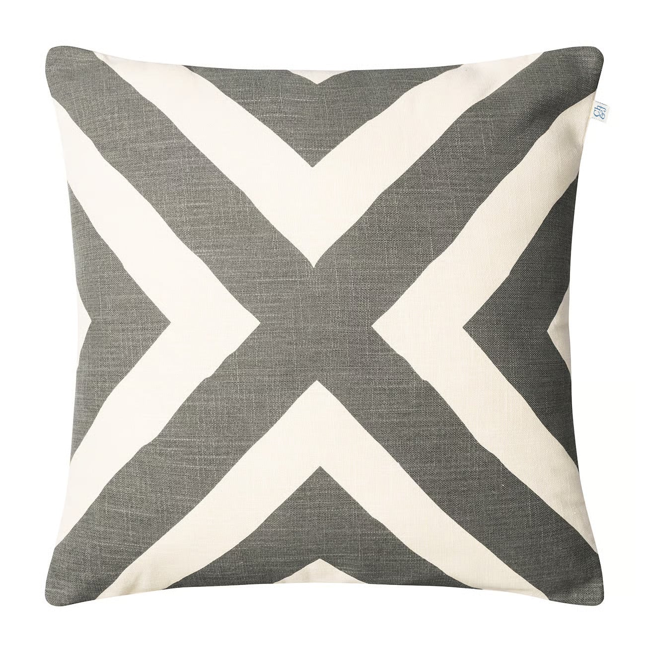 Chhatwal & Jonsson Impal Outdoor kussen grey/offwhite, 50 cm