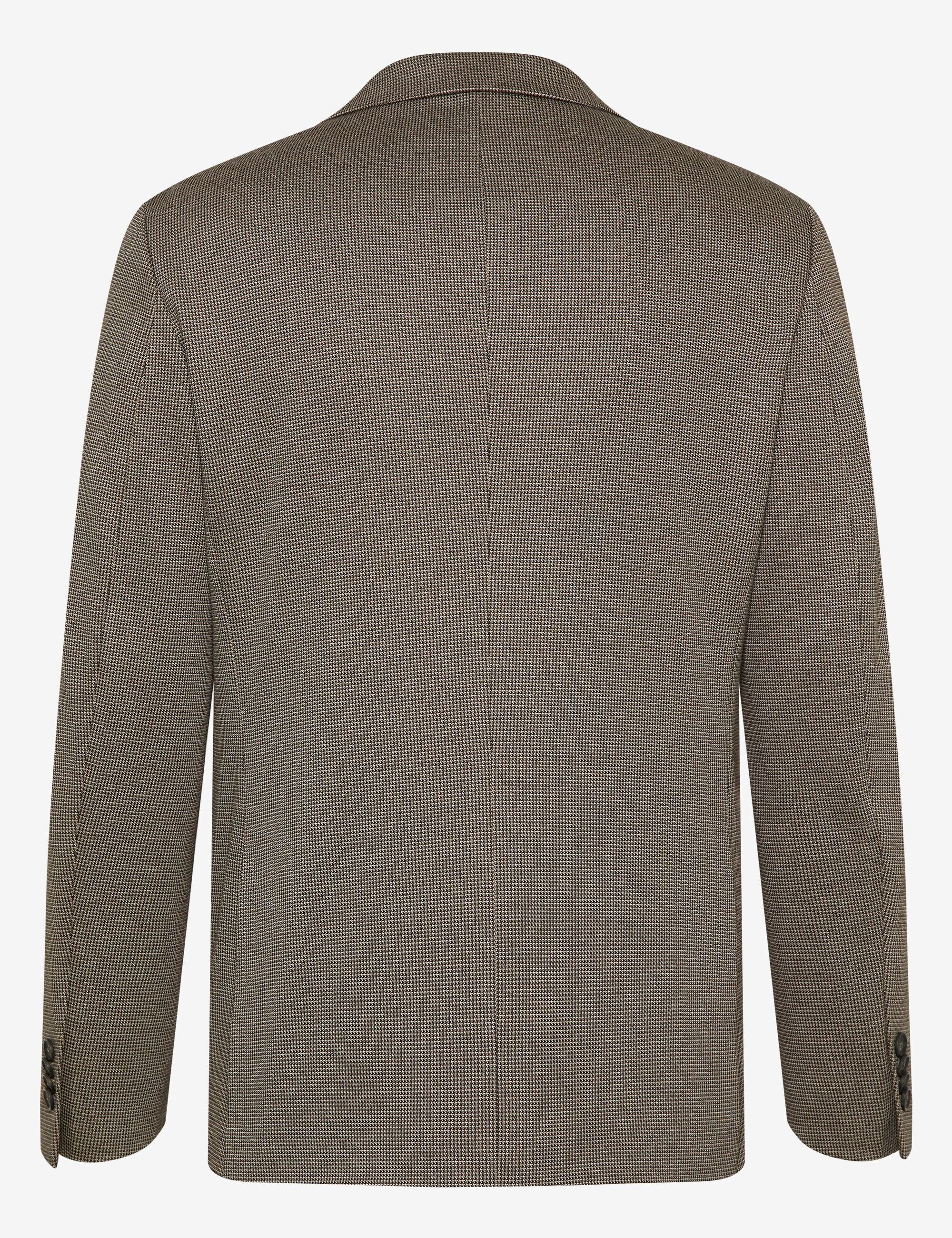 Anzugsakko BENVENUTO. "BENVENUTO. Sakko", Herren, Gr. 52, braun, Casual, regular fit, Sakkos Anzugsakko, Sakko in Jersey Optik