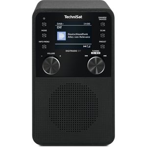 TechniSat Radio Digitradio 317 DAB+, Bluetooth, schwarz