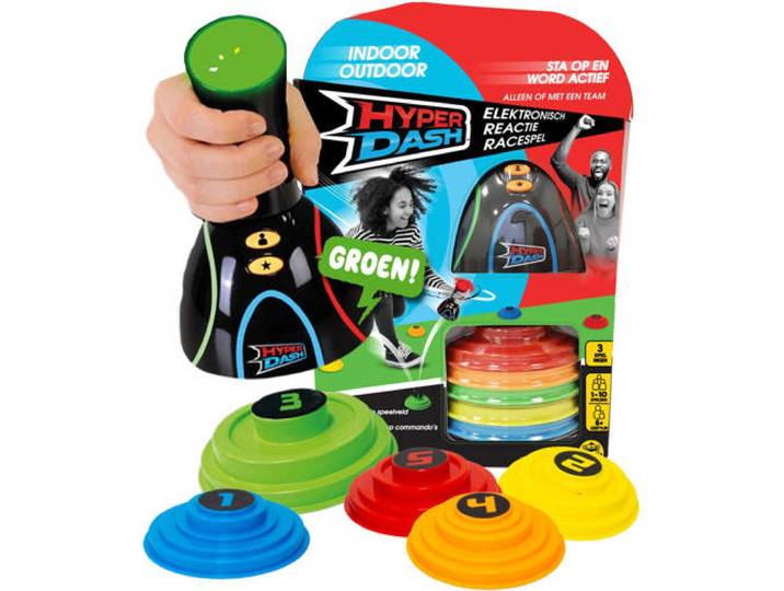 Golden Bear Toys Hyper Dash - Elektronisch actiespel voor de hele familie