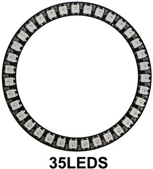 Uplifted Finds WS2812B Addressable RGB LED Pixel Ring Kit 35 Leds Black