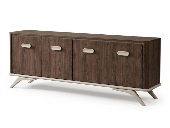 Xlmoebel Konsole Konsole Stil modern braun bequem praktisch Wohnzimmer komfortabel (1-tlg)