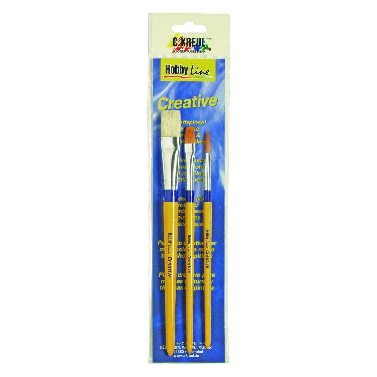 Kreul Universalpinsel 3er Set (54141736)