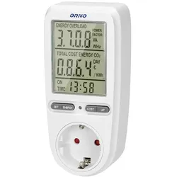 Orno OR-WAT-435(GS), Thermometer + Hygrometer, Weiss