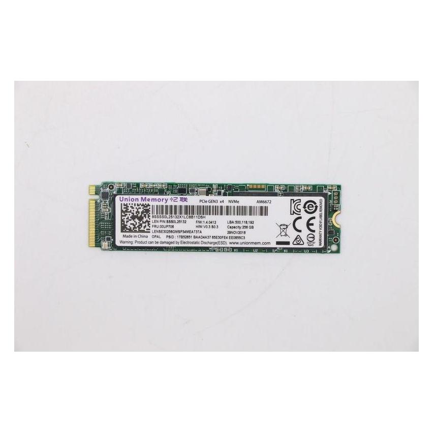 Lenovo 256G PCIe 3x4 (256 GB, M.2 2280) (00UP706)