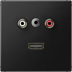 Jung Multimedia-Anschlusssystem MA LS 1082 SWM